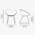 Gliss 921 Armchair With Skid Base